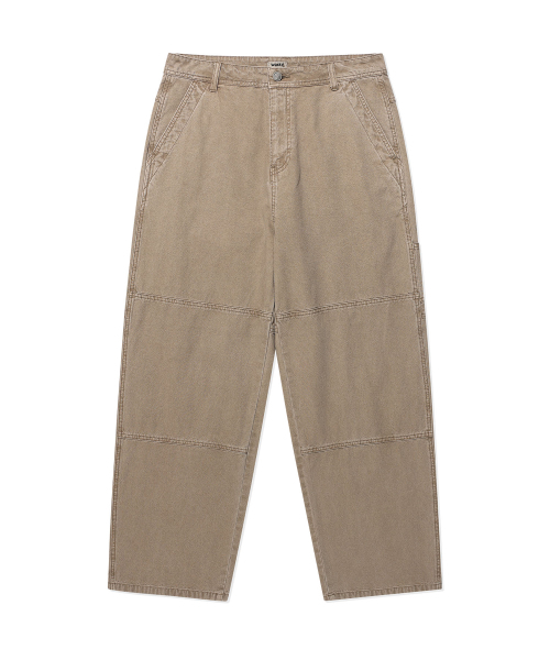 Wacky WiLLy（ワッキーウィリー）の「ストレートウォッシングコットンパンツベージュ（その他パンツ・レディース・その他・SMALL/MEDIUM/LARGE/X-LARGE）」の2枚目の写真