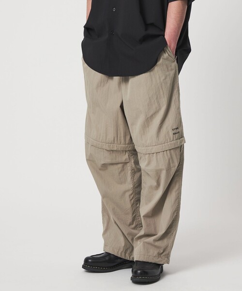 CITEN（シテン）の「＜CITEN＞コンバーチブルイージーパンツ（その他パンツ・メンズ・ライトグレー/ブラック・M/S/L）」の2枚目の写真