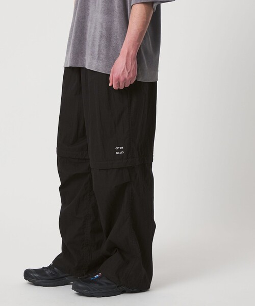 CITEN（シテン）の「＜CITEN＞コンバーチブルイージーパンツ（その他パンツ・メンズ・ライトグレー/ブラック・M/S/L）」の5枚目の写真