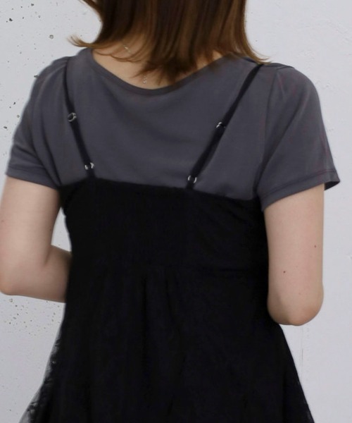 archives（アルシーヴ）の「シアービンテージチビＴ（Tシャツ/カットソー・レディース・オフホワイト/チャコールグレー/ブラウン・MEDIUM）」の20枚目の写真