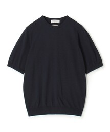 TOMORROW LAND シルクコットンニットポロSESIA 美品 TOMORROWLAND tricot シルクコットン ニットポロシャツ SESIA（ニット