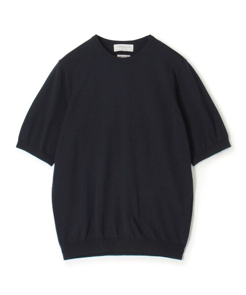 TOMORROWLAND (トゥモローランド)の「TOMORROWLAND tricot シルクコットン クルーネック半袖ニット SESIA(ニット/セーター・メンズ・オレンジ/ネイビー/チャコールグレー/ブラック/ライトグレー/グリーン・S/M/L/XL)」の1枚目の写真