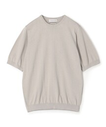 TOMORROWLAND（トゥモローランド）の「TOMORROWLAND tricot シルクコットン クルーネック半袖ニット SESIA（ニット/セーター）」