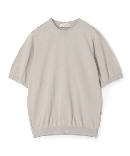 TOMORROWLAND (トゥモローランド)の「TOMORROWLAND tricot シルクコットン クルーネック半袖ニット SESIA(ニット/セーター・メンズ・オレンジ/ネイビー/チャコールグレー/ブラック/ライトグレー/グリーン・S/M/L/XL)」の4枚目の写真