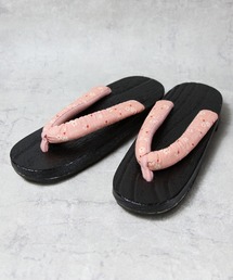 『桜』和柄 桐下駄 レディース