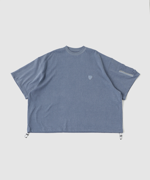 is-ness(イズネス)の「is-ness / イズネス Arm Pocket Balloon T-Shirt(Tシャツ/カットソー・メンズ・ブラック/ブルー/グリーン系その他・MEDIUM/LARGE)」の3枚目の写真