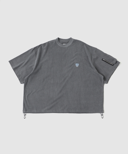 is-ness(イズネス)の「is-ness / イズネス Arm Pocket Balloon T-Shirt(Tシャツ/カットソー・メンズ・ブラック/ブルー/グリーン系その他・MEDIUM/LARGE)」の1枚目の写真