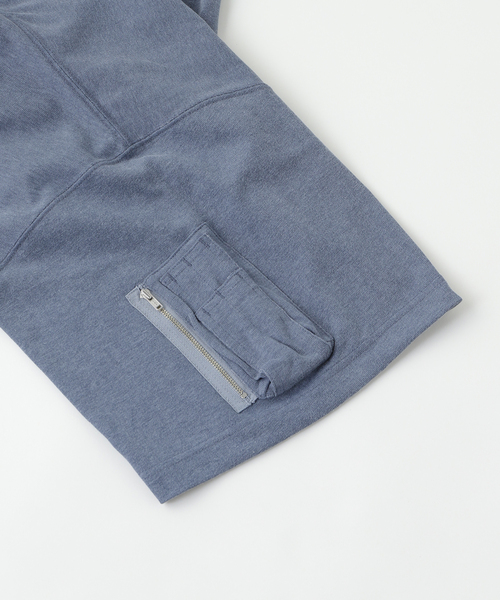 is-ness(イズネス)の「is-ness / イズネス Arm Pocket Balloon T-Shirt(Tシャツ/カットソー・メンズ・ブラック/ブルー/グリーン系その他・MEDIUM/LARGE)」の5枚目の写真