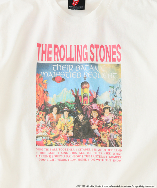 JOURNAL STANDARD relume(ジャーナルスタンダード レリューム)の「ローリングストーンズ 別注 ヴィンテージ加工 プリントTシャツ(Tシャツ/カットソー・メンズ・ブラック系その他/グレー/ライトイエロー/ブラック/ホワイト・MEDIUM/LARGE)」の11枚目の写真