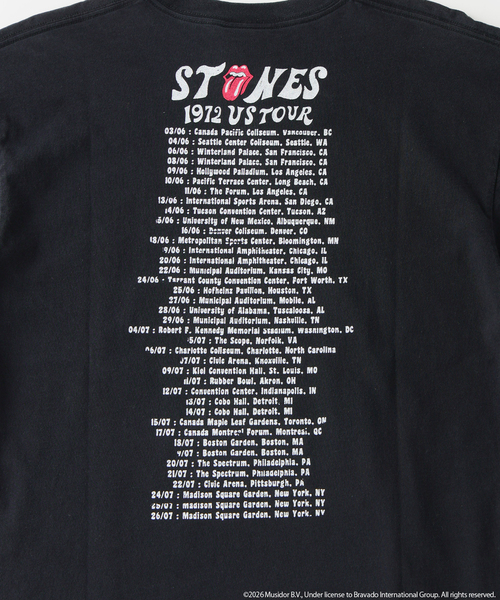 JOURNAL STANDARD relume(ジャーナルスタンダード レリューム)の「ローリングストーンズ 別注 ヴィンテージ加工 プリントTシャツ(Tシャツ/カットソー・メンズ・ブラック系その他/グレー/ライトイエロー/ブラック/ホワイト・MEDIUM/LARGE)」の14枚目の写真