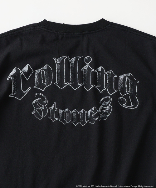 ローリングストーンズ 別注 ヴィンテージ加工 プリントTシャツ（T