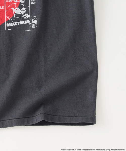 JOURNAL STANDARD relume(ジャーナルスタンダード レリューム)の「ローリングストーンズ 別注 ヴィンテージ加工 プリントTシャツ(Tシャツ/カットソー・メンズ・ブラック系その他/グレー/ライトイエロー/ブラック/ホワイト・MEDIUM/LARGE)」の17枚目の写真