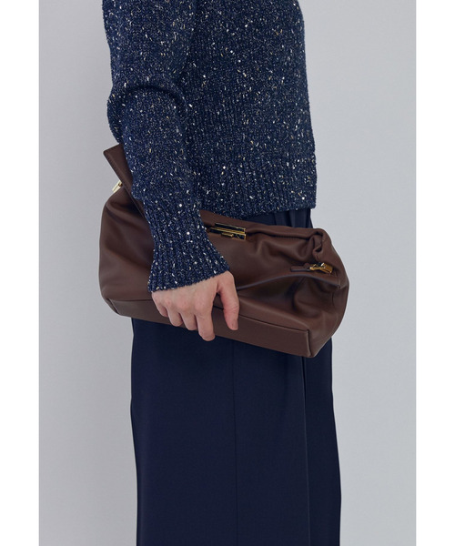 PUNTI.(プンティ)の「【WEB限定】<PUNTI(プンティ)>“GRAFT-BOX”ハンドバッグ(ショルダーバッグ・レディース・ブラック系その他3/ブラウン系その他5・FREE)」の9枚目の写真
