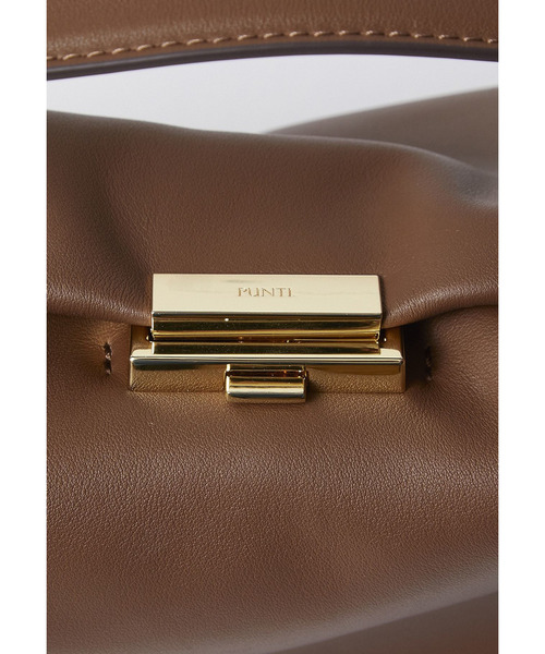 PUNTI.(プンティ)の「【WEB限定】<PUNTI(プンティ)>“GRAFT-BOX”ハンドバッグ(ショルダーバッグ・レディース・ブラック系その他3/ブラウン系その他5・FREE)」の7枚目の写真