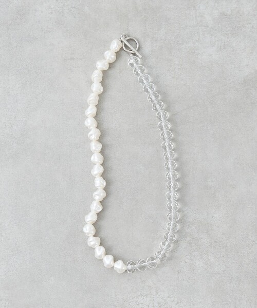 collex(コレックス)の「【dignif】【金属アレルギー対応】ネックレス Merge Bold(ネックレス・レディース・クリア・フリー)」の2枚目の写真