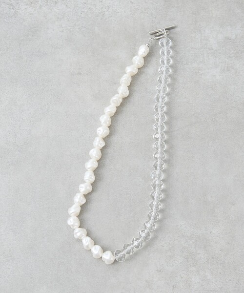 collex(コレックス)の「【dignif】【金属アレルギー対応】ネックレス Merge Bold(ネックレス・レディース・クリア・フリー)」の7枚目の写真