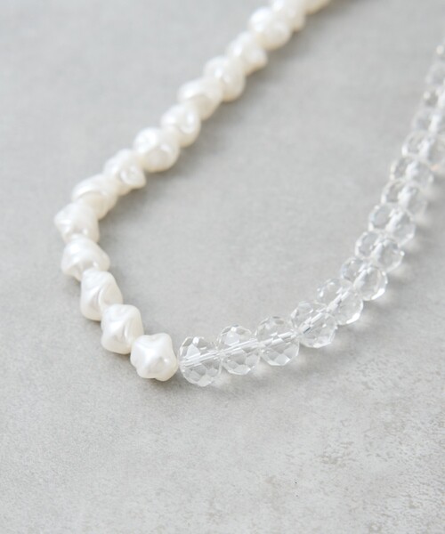 collex(コレックス)の「【dignif】【金属アレルギー対応】ネックレス Merge Bold(ネックレス・レディース・クリア・フリー)」の8枚目の写真
