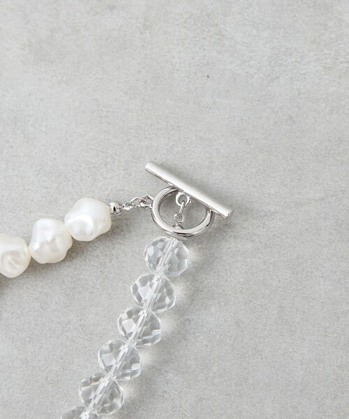 collex(コレックス)の「【dignif】【金属アレルギー対応】ネックレス Merge Bold(ネックレス・レディース・クリア・フリー)」の9枚目の写真