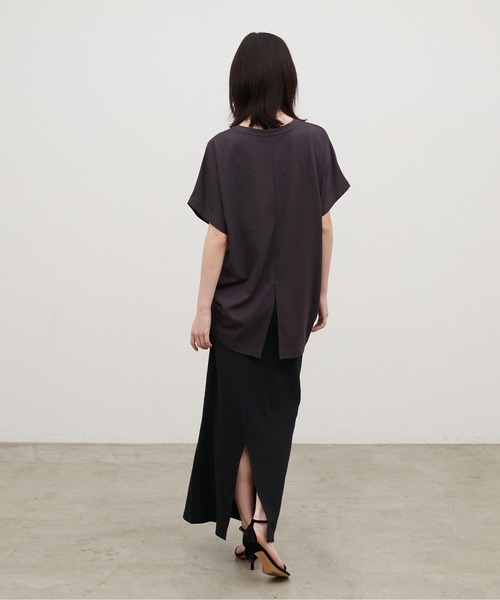 LARUTA（ラルータ）の「【LARUTA】［Web限定］カットリブ巻きスカート（スカート・レディース・ライトグレー/ブラック/オフホワイト・FREE）」の13枚目の写真