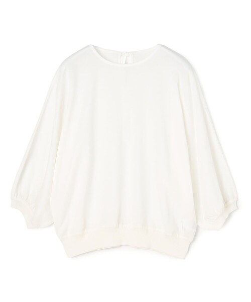 BALLSEY(ボールジィ)の「ドライバランサー ドルマンスリーブプルオーバー(Tシャツ/カットソー・レディース・ホワイト/ブラック/ライトパープル・S)」の2枚目の写真