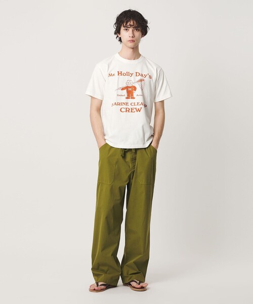 別注】＜HOLIDAY BOILEAU＞ クリーンアップ プリント Tシャツ（Tシャツ