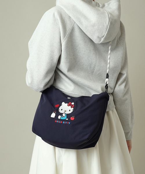 unify(ユニファイ)の「【unify × Sanrio characters(サンリオキャラクターズ) 】軽撥水 ショルダーバッグ ハンドバッグ SUPK-02(ショルダーバッグ・レディース・サックスブルー/ブラック/ラベンダー/ネイビー/ミント/ライトグレー・ONE SIZE)」の7枚目の写真