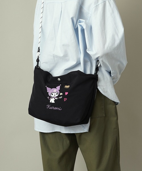 unify(ユニファイ)の「【unify × Sanrio characters(サンリオキャラクターズ) 】軽撥水 ショルダーバッグ ハンドバッグ SUPK-02(ショルダーバッグ・レディース・サックスブルー/ブラック/ラベンダー/ネイビー/ミント/ライトグレー・ONE SIZE)」の17枚目の写真