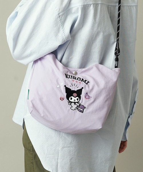 unify(ユニファイ)の「【unify × Sanrio characters(サンリオキャラクターズ) 】軽撥水 ショルダーバッグ ハンドバッグ SUPK-02(ショルダーバッグ・レディース・サックスブルー/ブラック/ラベンダー/ネイビー/ミント/ライトグレー・ONE SIZE)」の20枚目の写真