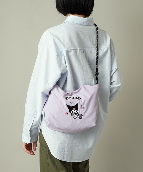 unify(ユニファイ)の「【unify × Sanrio characters(サンリオキャラクターズ) 】軽撥水 ショルダーバッグ ハンドバッグ SUPK-02(ショルダーバッグ・レディース・サックスブルー/ブラック/ラベンダー/ネイビー/ミント/ライトグレー・ONE SIZE)」の21枚目の写真