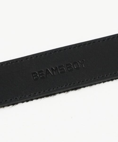BEAMS BOY（ビームスボーイ）の「28mm ハラコ ベルト（ベルト・レディース・ロイヤルブルー/ブラック・ONE SIZE）」の6枚目の写真