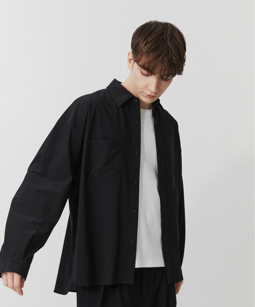PUBLIC TOKYO(パブリックトウキョウ)の「Air tool lite セットアップ(シャツ/ブラウス・メンズ・ブラック/ダークグレー・2/1)」の20枚目の写真