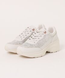 Hawkins（ホーキンス）の「HAWKINS ホーキンス FIONA 6.5 ヒールアップスニーカー HW20401 OFF WHITE（スニーカー）」