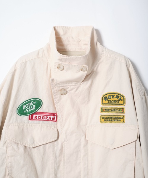 Work of Art Kendai（ワークオブアートケンダイ）の「【 Work of Art Kendai / ワークオブアート ケンダイ 】M43 MILITARY JACKET（ミリタリージャケット・メンズ・ベージュ・M/L/XL）」の4枚目の写真