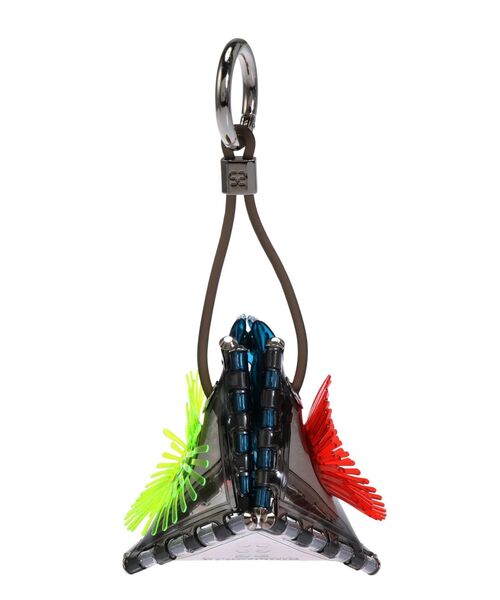 UN3D.(アンスリード)の「【52 BY HIKARUMATSUMURA×UN3D.】SABOTEN CHARM(キーホルダー・レディース・ターコイズブルー/ブルー・FREE)」の2枚目の写真