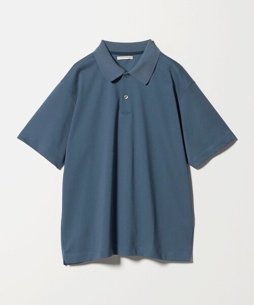 UNITED ARROWS（ユナイテッドアローズ）の「タック ジャージ ポロシャツ（ポロシャツ・メンズ・ダークグレー/コバルトブルー/ブラック・L/M/S/XL）」の14枚目の写真