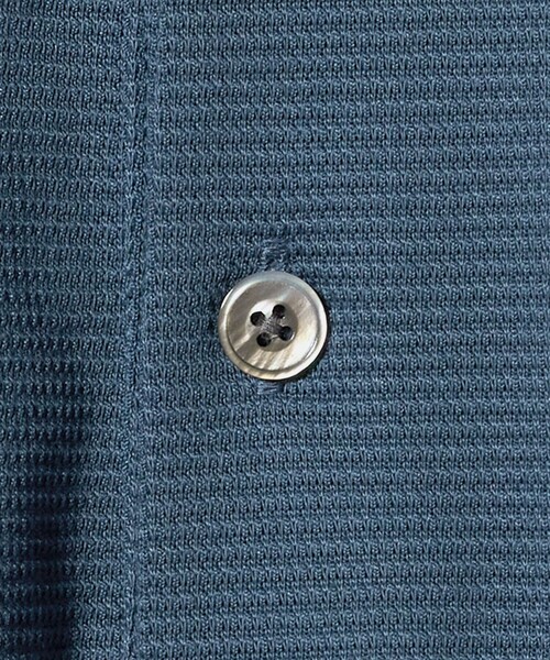 UNITED ARROWS（ユナイテッドアローズ）の「タック ジャージ ポロシャツ（ポロシャツ・メンズ・ダークグレー/コバルトブルー/ブラック・L/M/S/XL）」の19枚目の写真