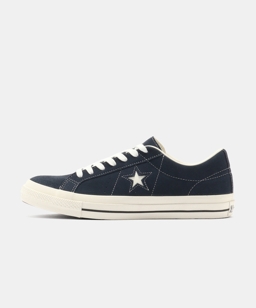 CONVERSE(コンバース)の「CONVERSE ONE STAR SUEDE 35200862(スニーカー・メンズ・ネイビー・26.5cm/27cm)」の1枚目の写真