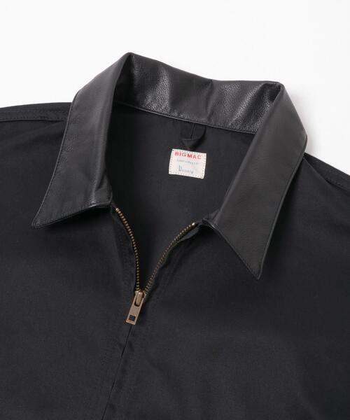 BIG MAC(ビッグマック)の「BIG MAC LIGHT CHINO WORK JACKET(カバーオール・メンズ・ブラック・MEDIUM)」の7枚目の写真