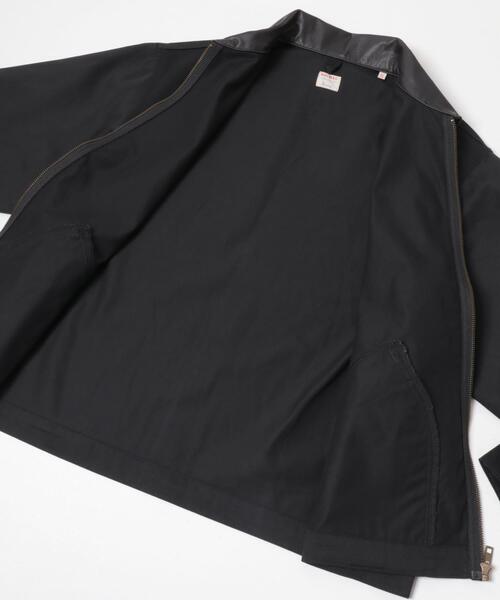 BIG MAC(ビッグマック)の「BIG MAC LIGHT CHINO WORK JACKET(カバーオール・メンズ・ブラック・MEDIUM)」の9枚目の写真