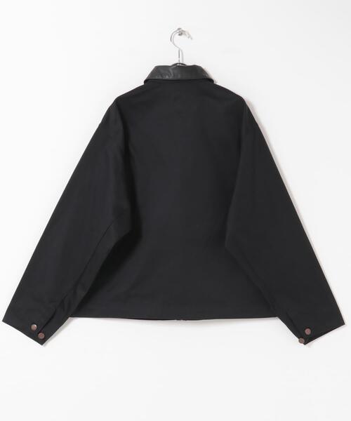 BIG MAC(ビッグマック)の「BIG MAC LIGHT CHINO WORK JACKET(カバーオール・メンズ・ブラック・MEDIUM)」の2枚目の写真