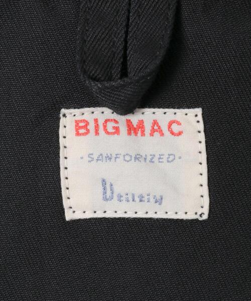 BIG MAC(ビッグマック)の「BIG MAC LIGHT CHINO WORK JACKET(カバーオール・メンズ・ブラック・MEDIUM)」の4枚目の写真