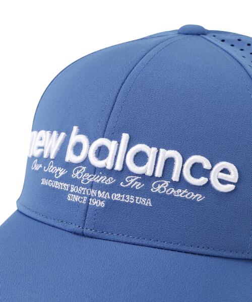 New Balance Golf（ニューバランスゴルフ）の「【new balance golf】6パネルキャップ (MENS)（キャップ・レディース・ブルー系その他/ブラック/ホワイト・FREE）」の12枚目の写真
