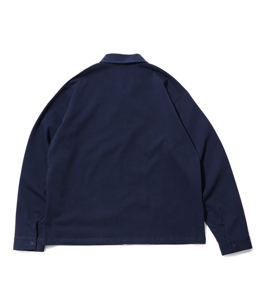 SILAS(サイラス)の「【ARCHIVE】WINTER BLUE SHIRT(スウェット・メンズ・アッシュ/オリーブ/ネイビー・M/L/XL)」の4枚目の写真
