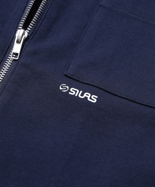 SILAS(サイラス)の「【ARCHIVE】WINTER BLUE SHIRT(スウェット・メンズ・アッシュ/オリーブ/ネイビー・M/L/XL)」の7枚目の写真