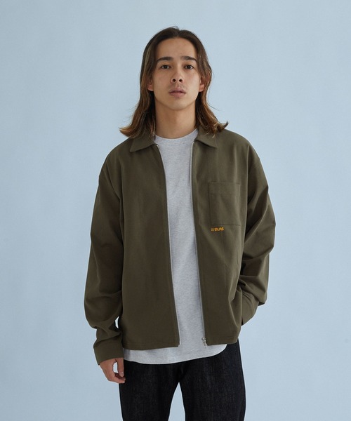 SILAS(サイラス)の「【ARCHIVE】WINTER BLUE SHIRT(スウェット・メンズ・アッシュ/オリーブ/ネイビー・M/L/XL)」の14枚目の写真