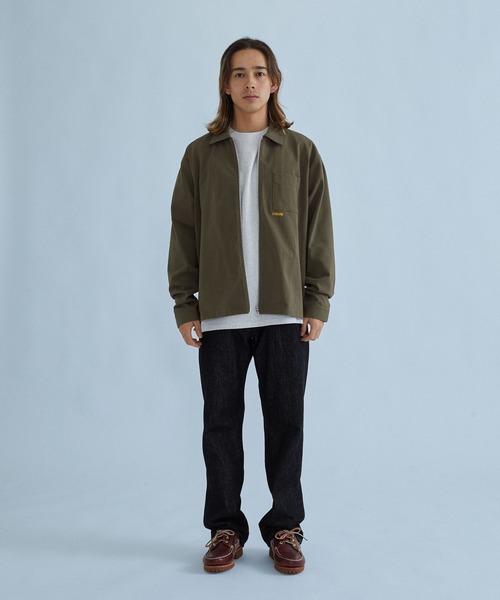 SILAS(サイラス)の「【ARCHIVE】WINTER BLUE SHIRT(スウェット・メンズ・アッシュ/オリーブ/ネイビー・M/L/XL)」の16枚目の写真