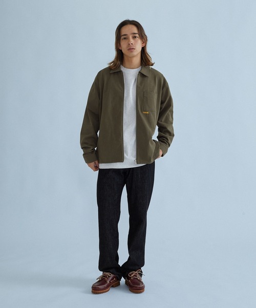 SILAS(サイラス)の「【ARCHIVE】WINTER BLUE SHIRT(スウェット・メンズ・アッシュ/オリーブ/ネイビー・M/L/XL)」の17枚目の写真