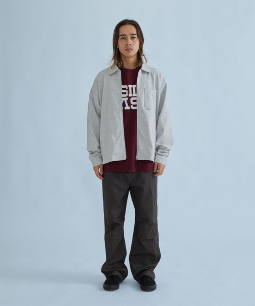 SILAS(サイラス)の「【ARCHIVE】WINTER BLUE SHIRT(スウェット・メンズ・アッシュ/オリーブ/ネイビー・M/L/XL)」の19枚目の写真