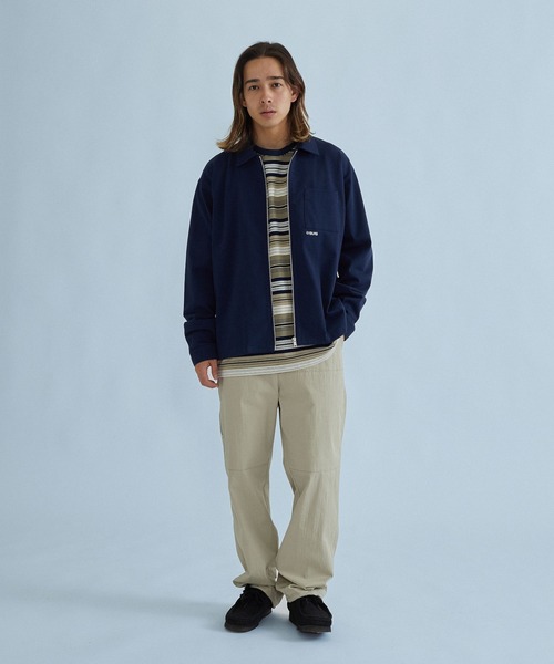 SILAS(サイラス)の「【ARCHIVE】WINTER BLUE SHIRT(スウェット・メンズ・アッシュ/オリーブ/ネイビー・M/L/XL)」の22枚目の写真