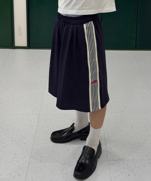 SELAN（セラン）の「【ユニセックス】トラックラインハーフパンツ（その他パンツ・メンズ・ブラウン/ネイビー・MEDIUM/LARGE）」の22枚目の写真